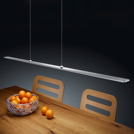 Helestra Lexx LED hanglamp matnikkel EasyLift