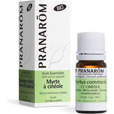 Pranarôm Essentiële Olie Gewone Mirtel - Cineolhoudend Bio 5 Etherische olie