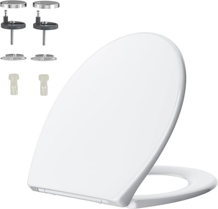 Ergonomisch O-vormig Toiletzitting met Antibacterieel Ontwerp en Demping