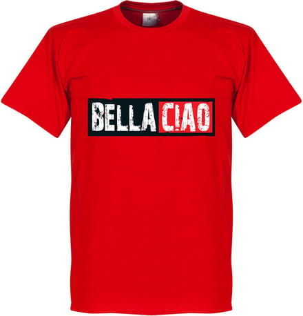 Bella Ciao T-Shirt - Rood - XL