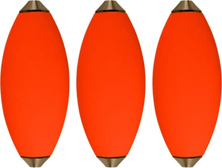 Set van 3 Italiaanse Foreldobbers - Voorbeitst & Horizontaal Drijvend