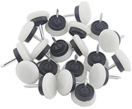 Ronde Zware Nylon Meubelpads - 50 Stuks voor Vloerbescherming