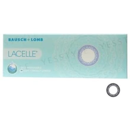 BAUSCH+LOMB - Lacelle 1 Day Limbal Ring Color Lens Modest Black 30 pcs P-7.00 (30 pcs)