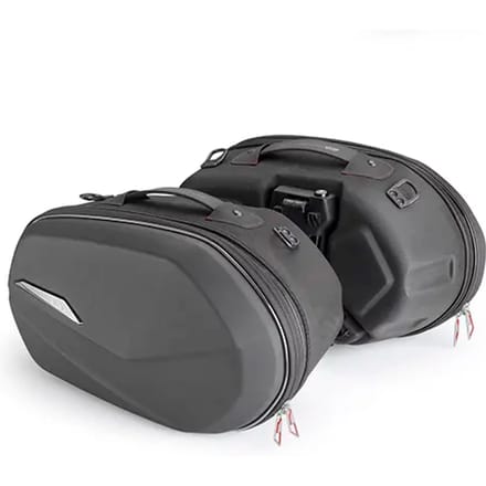 Paar motorkoffers Givi Easylock