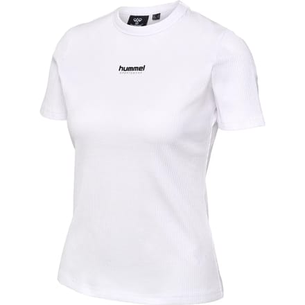 Hummel Legacy Scarlett T-shirt Met Korte Mouwen Wit S Vrouw