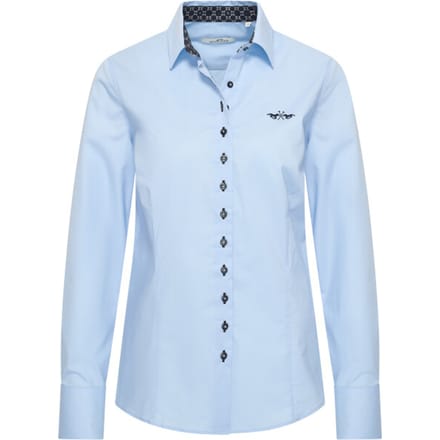Hv Society - Blouse - Lightblue - S (36)