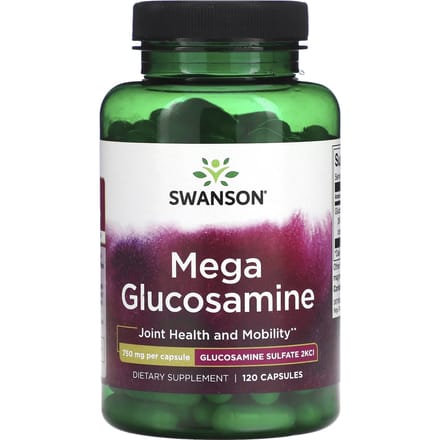 Mega Glucosamine, 750 mg, 120 Capsules