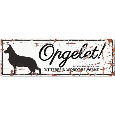 Waarschuwingsdisplay D&D Home German Shepherd N