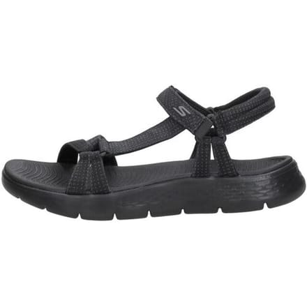 Skechers Go Walk Flex Zandal - Sublime - Dames Sandalen - Zwart
