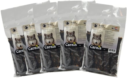 Konijn vleesstrips 5 x 150g