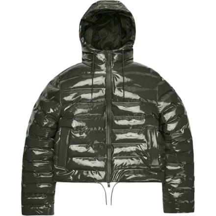 Rains Lohja Short Puffer Jacket W3t2 Puffer Jassen Groen 15820