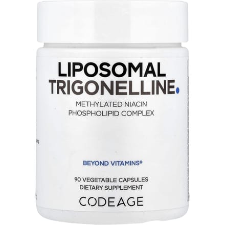 Trigonelline Liposomale, 90 Capsules Végétales