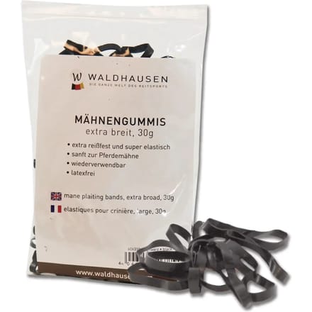Mane Plaiting Bands, Extra Broad |