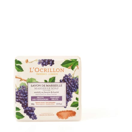 L'Ocrillon Solid Marseille Soap Harvest Fruits 100 g
