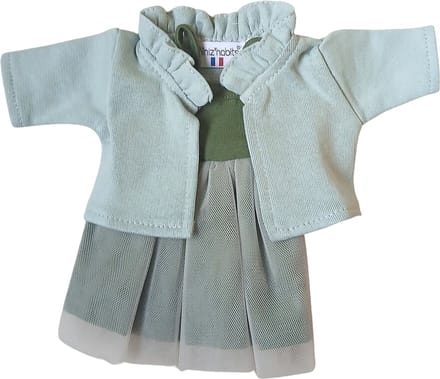 Minikane Poppenkleding Kledingset Rosella Lichtgroen 34 cm