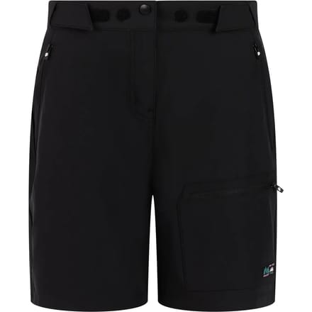 Protest PRTYaku - Korte broek Dames - Normale pasvorm - Knielengte - Knoopsluiting - Zwart