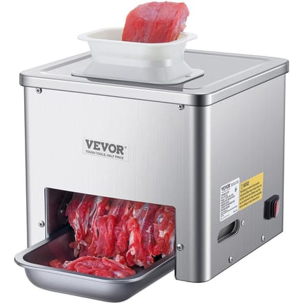 Elektrische Vleessnijmachine 550W Commerciële Vleessnijder Snijmachine