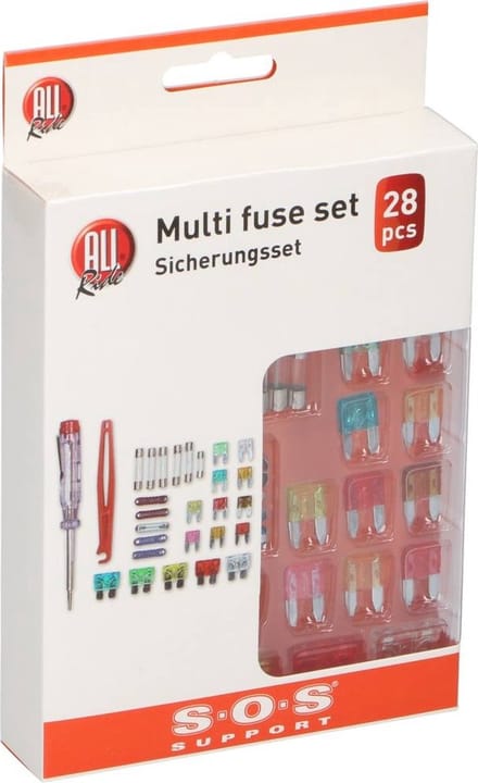 Allride 28 delige zekeringenset , complete zekeringen set