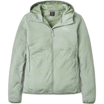 Dames fleece met capuchon Rab Evolute