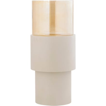PTMD - Windlicht Soon - Beige - 33x33x75cm