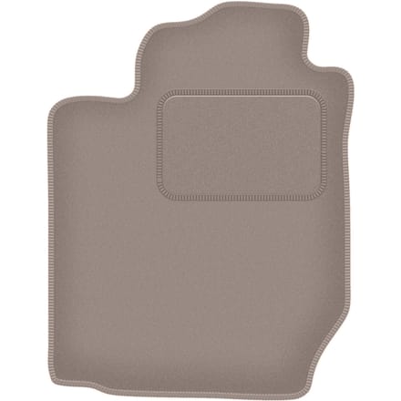 Beige bestuurdersmat voor: Toyota Corolla Verso I minivan (2001-2004)
