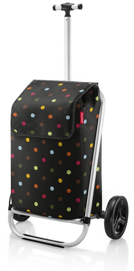 Reisenthel Shopping Trolley Boodschappentrolley - 45L - Dots Zwart