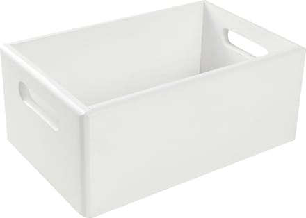Creative Deco Grote Houten Opbergkist Wit – 30 x 20 x 14 cm – Ongeverfd