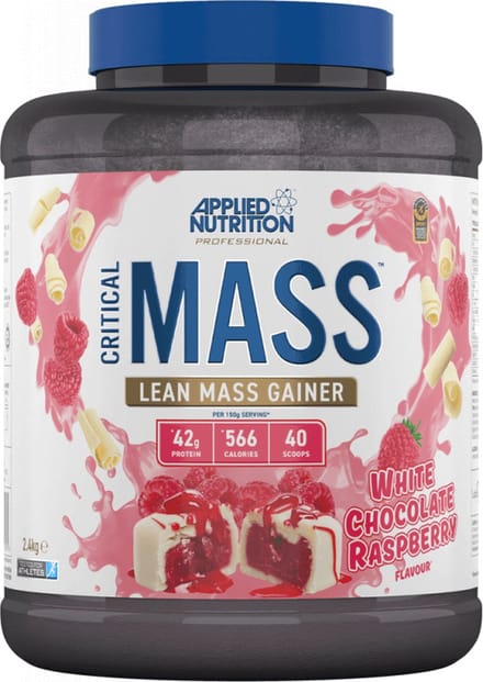 Applied Nutrition Critical Mass Professional (2400g) Strawberry - Gewichtstoename - Met Creatine