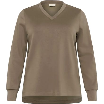 Dames sweatshirt KAFFE Curve Curve KCannita