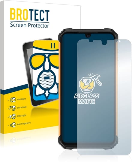 BROTECT - Screenprotector voor Ulefone Armor 8 - Folie Beschermfolie Beschermglas matte
