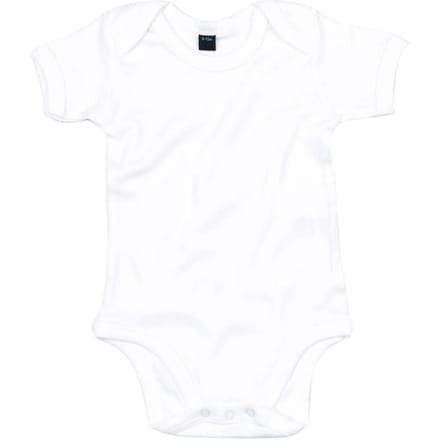 Babybugz Effen babybody (Wit)