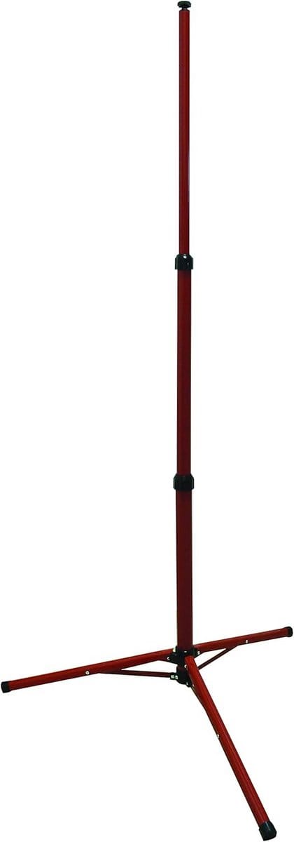 Verstelbaar Statief - Verlichting Statief - Spot Verlichting - Robuust Aluminium - 165 cm - Rood
