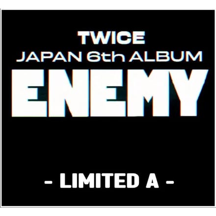 (Voorafgaande bestelling)TWICE 6e Japanse Album - ENEMY (Beperkt) Limited A