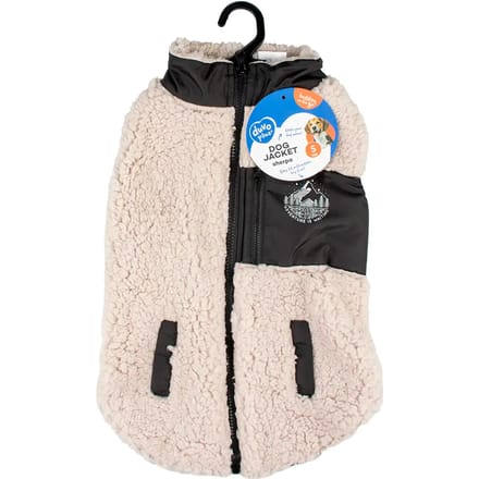 Duvoplus - Hond - Hondenjas Sheep Skin S - 40cm Zwart/wit - 162243