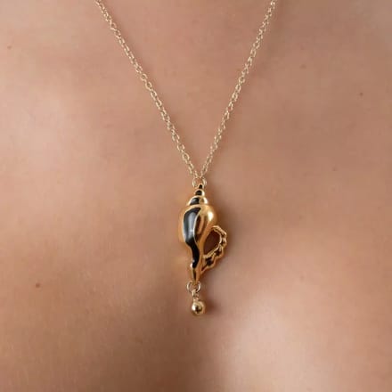 Sylvie Monthulé | Gouden Dames Ketting | Ocean