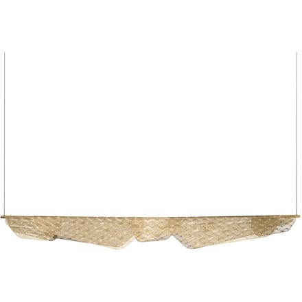 Petite Friture MEDITERRANEA 160 CM Dimbare Hanglamp Geborsteld Messing