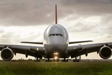 Fotobehang - Airbus 375x250cm - Vliesbehang