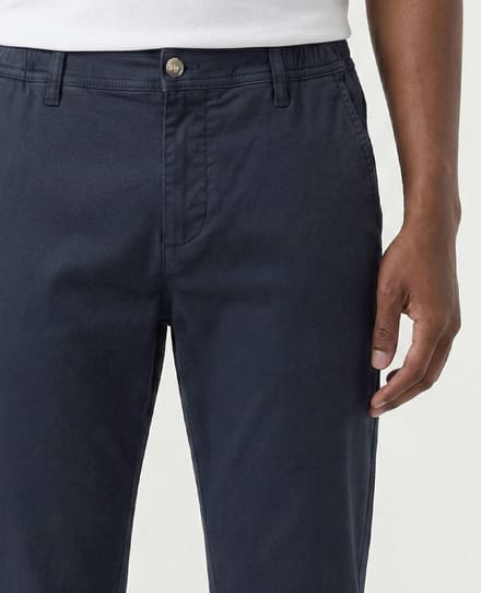 Je m'appelle Mannen Broek Regular fit Met stretch - Blauw - Maat 33