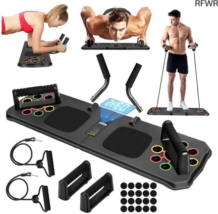 RFWR® Draagbaar Push-Up Bord voor Thuis Workout - Effectief Fitnessapparaat
