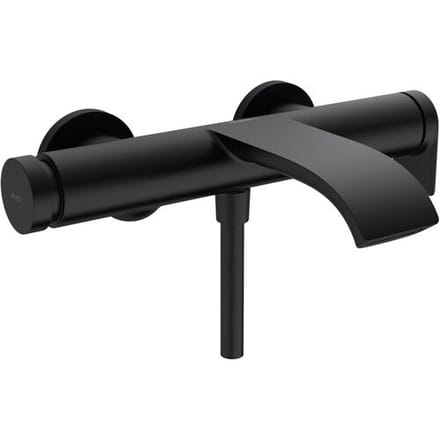 Hansgrohe VIVENIS Badkraan - met omstel - met koppelingenHOH=15cm - mat zwart