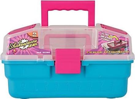 Shakespeare Cosmic Tacklebox - Viskoffer voor kinderen - Roze/Blauw