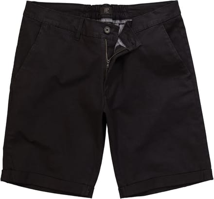 JP 1880 - Heren - Chino-bermuda Buik-Fit Regular Fit - Zwart - Maat 62