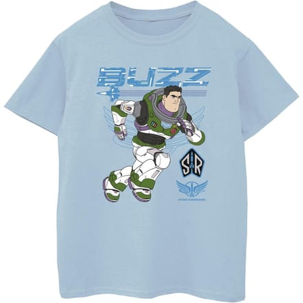 Disney Jongens Lightyear Buzz Run To Action T-Shirt (Babyblauw)