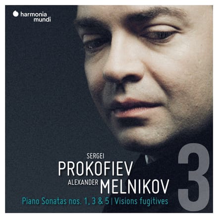 Alexander Melnikov - Prokofiev: Piano Sonatas Nos. 1, 3, & 5| Visions Fugitives (CD)