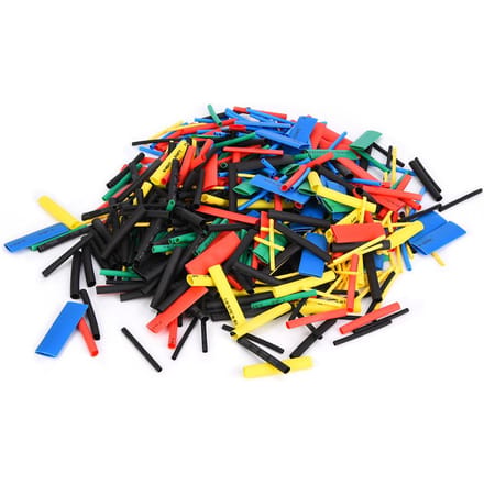 530 stuks Krimpkous Polyolefine Geïsoleerde Krimpbare Buis Draad Kabel Beschermhoes Wrap