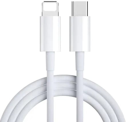 Go Go Gadget - Geschikt voor lightning - Lightning naar USB-C kabel - Oplaadkabel - 1 Meter - Wit