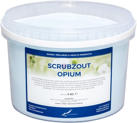 Scrubzout Opium 5 KG - Hydraterende Lichaamsscrub