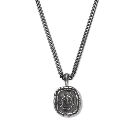 Frank1967 7FN-0046 zodiac ketting - 60CM - Maagd - Cadeau voor mannen - Sterrenbeeld