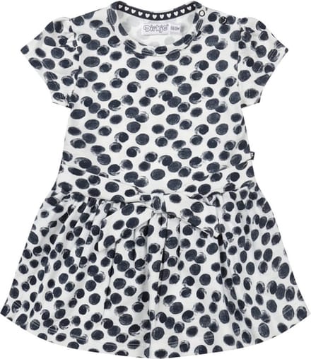 Dirkje-Meisjes Jurk ss-Navy