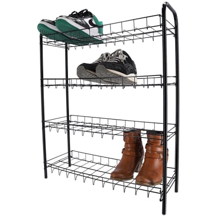 Metaltex - Schoenenrek - 4-laags - Shoe - 4 - zwart